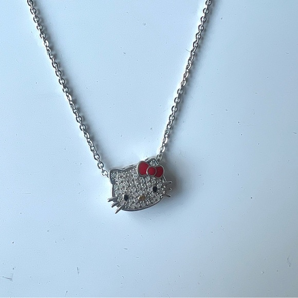 Hello Kitty Diamond Pendant - Picture 1 of 6